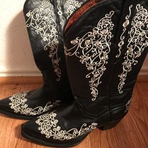 Corky’s Embroidered Cowboy Boots w/Crystals BLACK FRIDAY BLOWOUT!!